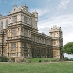 The Dark Knight Rises films on location at Wollaton Hall in Nottingham