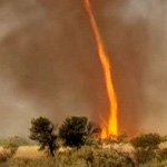 Australian Location Scout captures rare fire tornado on camera