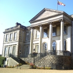 Stephen Poliakoff drama Dancing on the Edge films on location at Ragley Hall in England