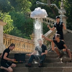 MediaMonks Films makes raincloud in Barcelona filming for Geox footwear