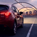 ACNE London films electrified test course in Barcelona for Mazda 3