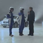 ITN Productions films Dancing on Ice Suzuki tie-in at Alexandra Palace in London