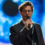 Johnny Depp films sci-fi movie Transcendence on location in New Mexico