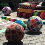 m ss ng p eces creates Urban-Knitter showcase in Santiago filming for 7Up Free