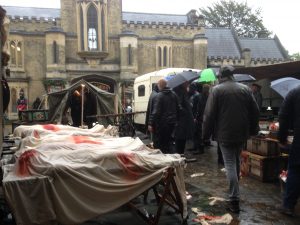 Highgate Cemetery, SS-GB, Locations, Filming, Production, London, BBC, One