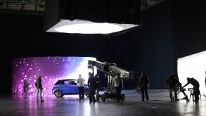 Made in Sofia tackles backlot snowfall in new Toyota Yaris commercial at Nu Boyana Studios