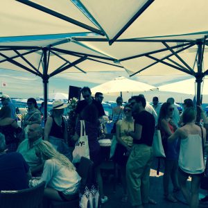 DAVID The Agency partners with The Location Beach Lounge for yoga on the beach at Cannes Lions